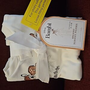 Organic Disney Unisex Pajama Onsie Bambi